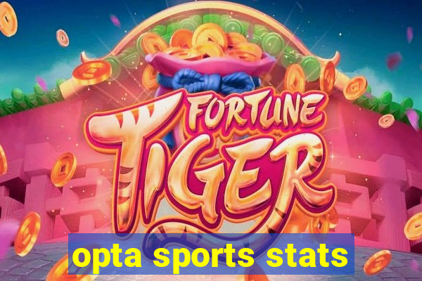 opta sports stats